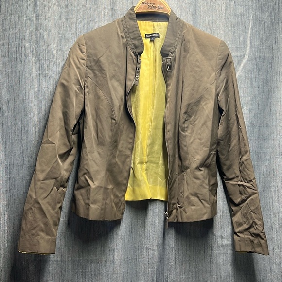 🚩 Mario Serrani zip up jacket size 8 - Picture 1 of 8